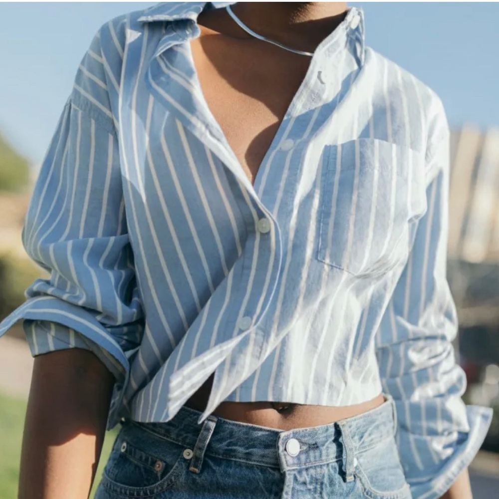 Everlane way-short shirt (s size)